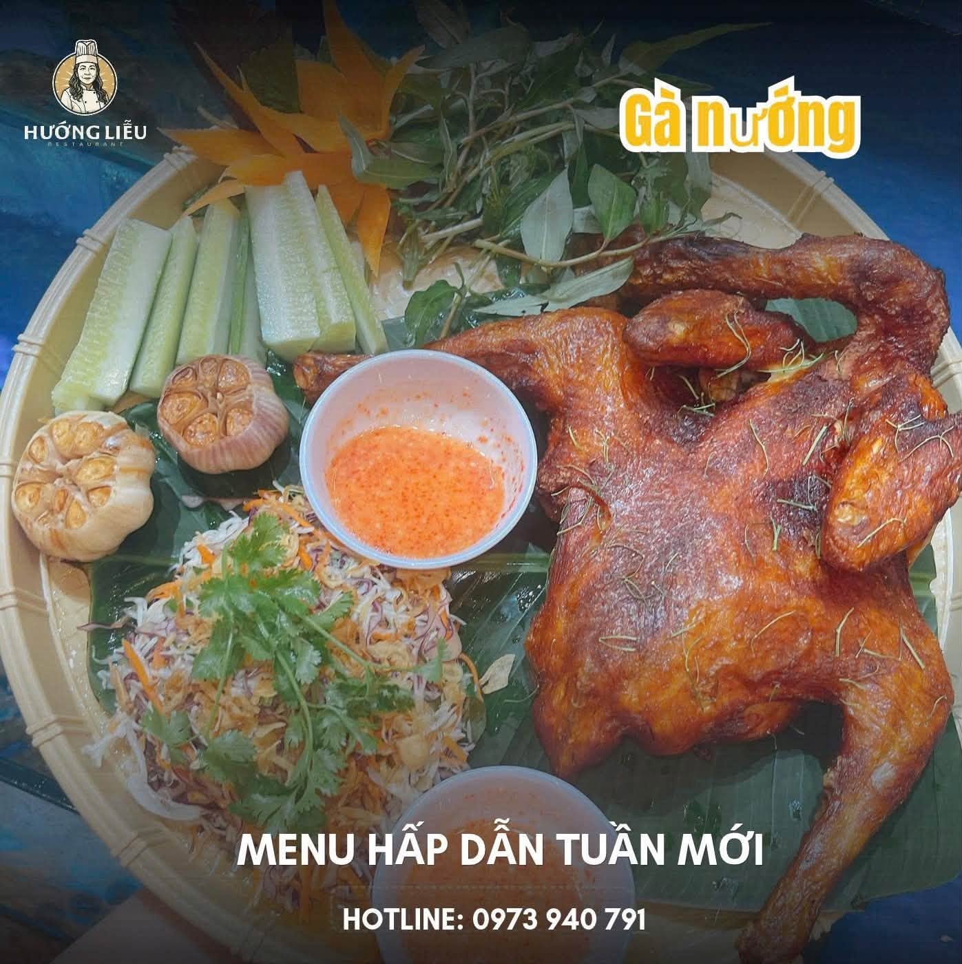 Hình gà nướng trong tư liệu page Hướng Liễu